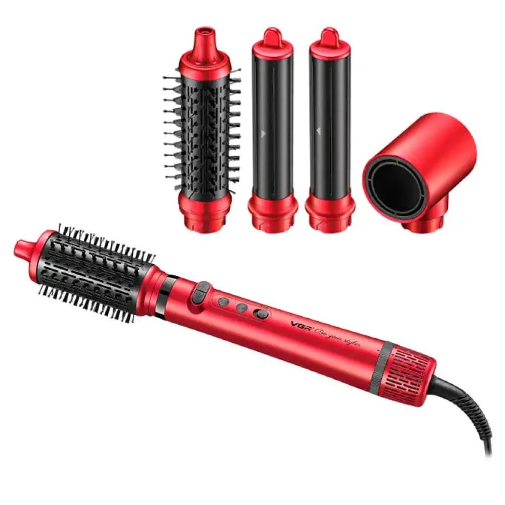 Фен-стайлер VGR 5 в 1 V-475 , Professional, 5 насадок, 1400 Вт - Зображення 3