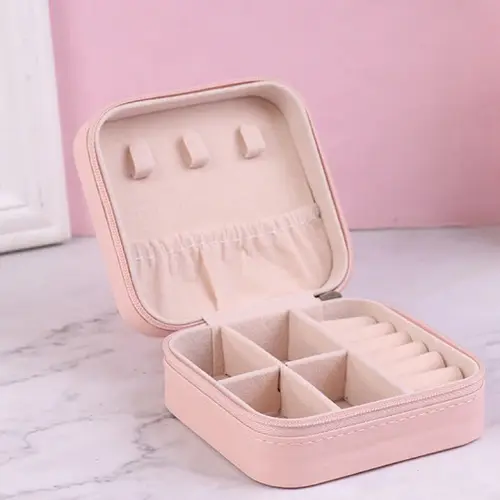 Органайзер-скринька для прикрас Рожевий - Зображення 10