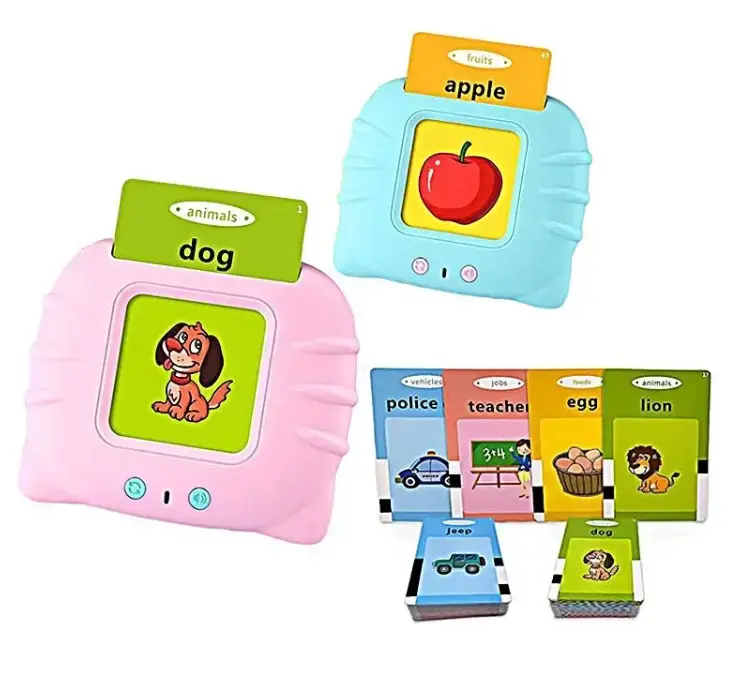 Дитячі розвиваючі картки Монтессорі для вивчення англійської мови / навчальні інтерактивні картки / 112 карток / 224 слова OnePro - Зображення 2