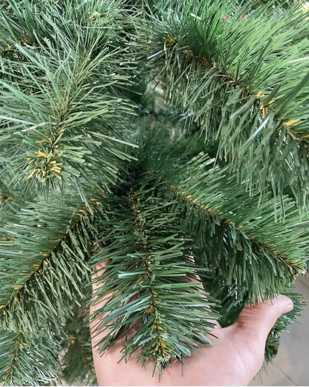 Штучна ялинка "Лісова" зелена, ялинка Лісова, плівка ПВХ - Зображення 4