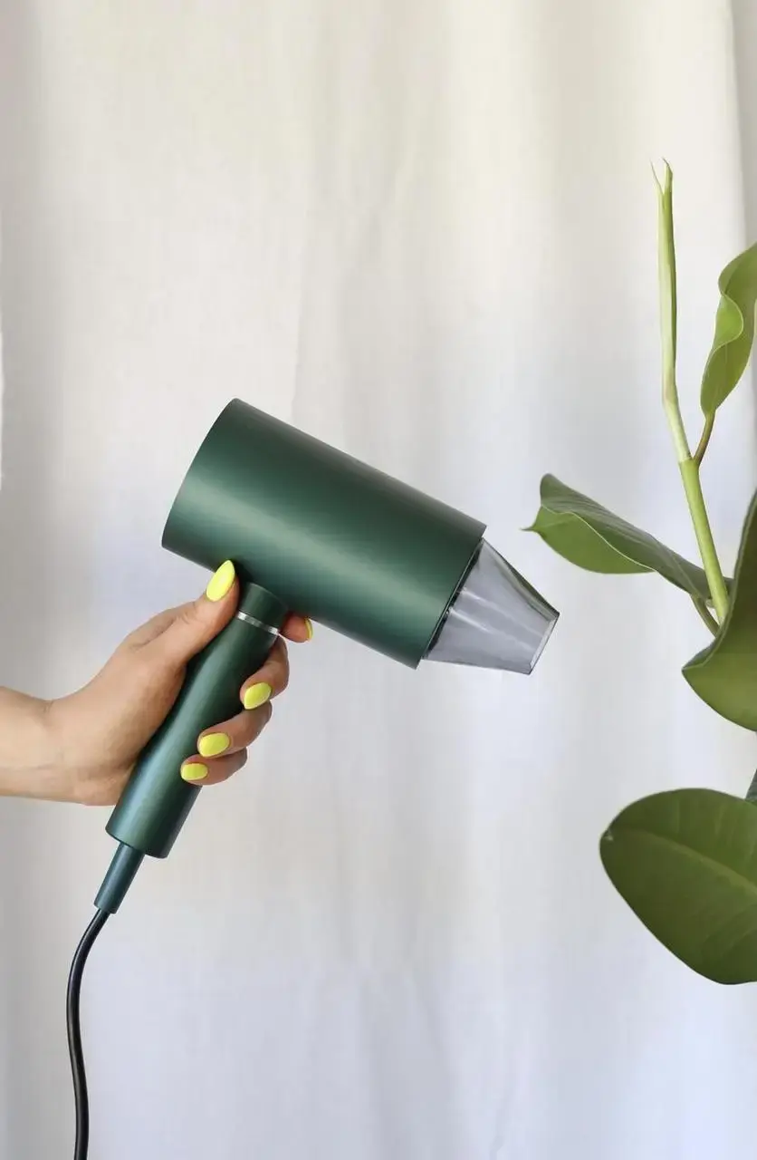 Професійний фен для волосся VGR V-431 потужністю 1600-1800 Вт зеленого кольору - Зображення 4