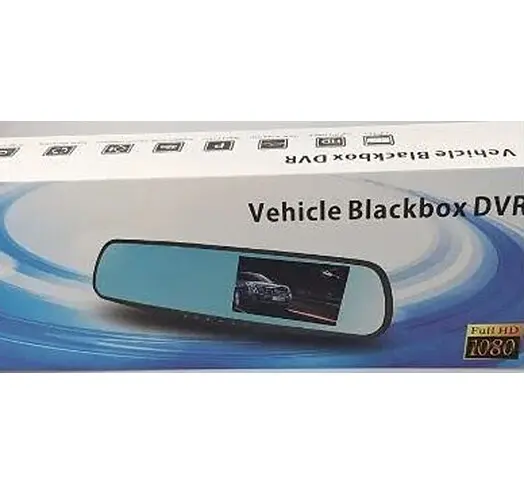 Автомобільний реєстратор-дзеркало Blaсkbox DVR AK47 з камерою заднього виду - Зображення 6