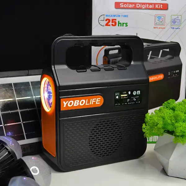 Портативна сонячна автономна система YOBOLIFE Solar Digital Kit 25 годин - Зображення 4