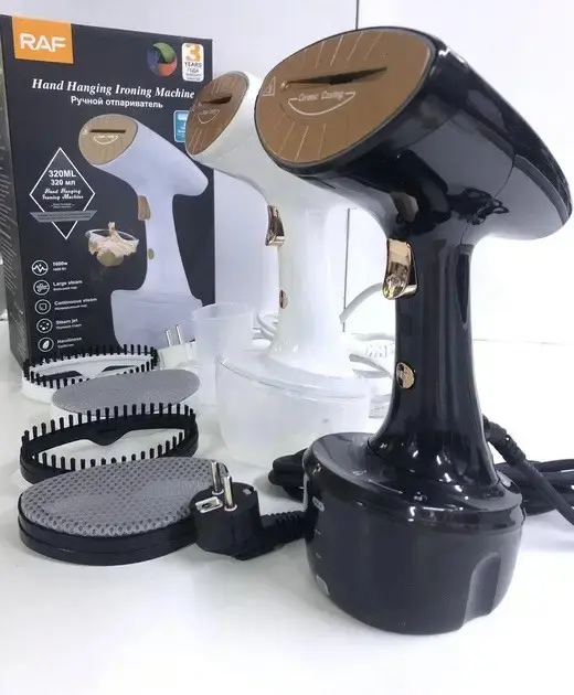 Вертикальний ручний відпарювач RAF R.7047B з функцією дезінфекції, 1600Вт, 30г/хв. - Зображення 2