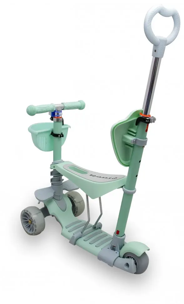 Самокат Maraton Tucson триколісний 3 в 1 + мигалка - Зображення 9