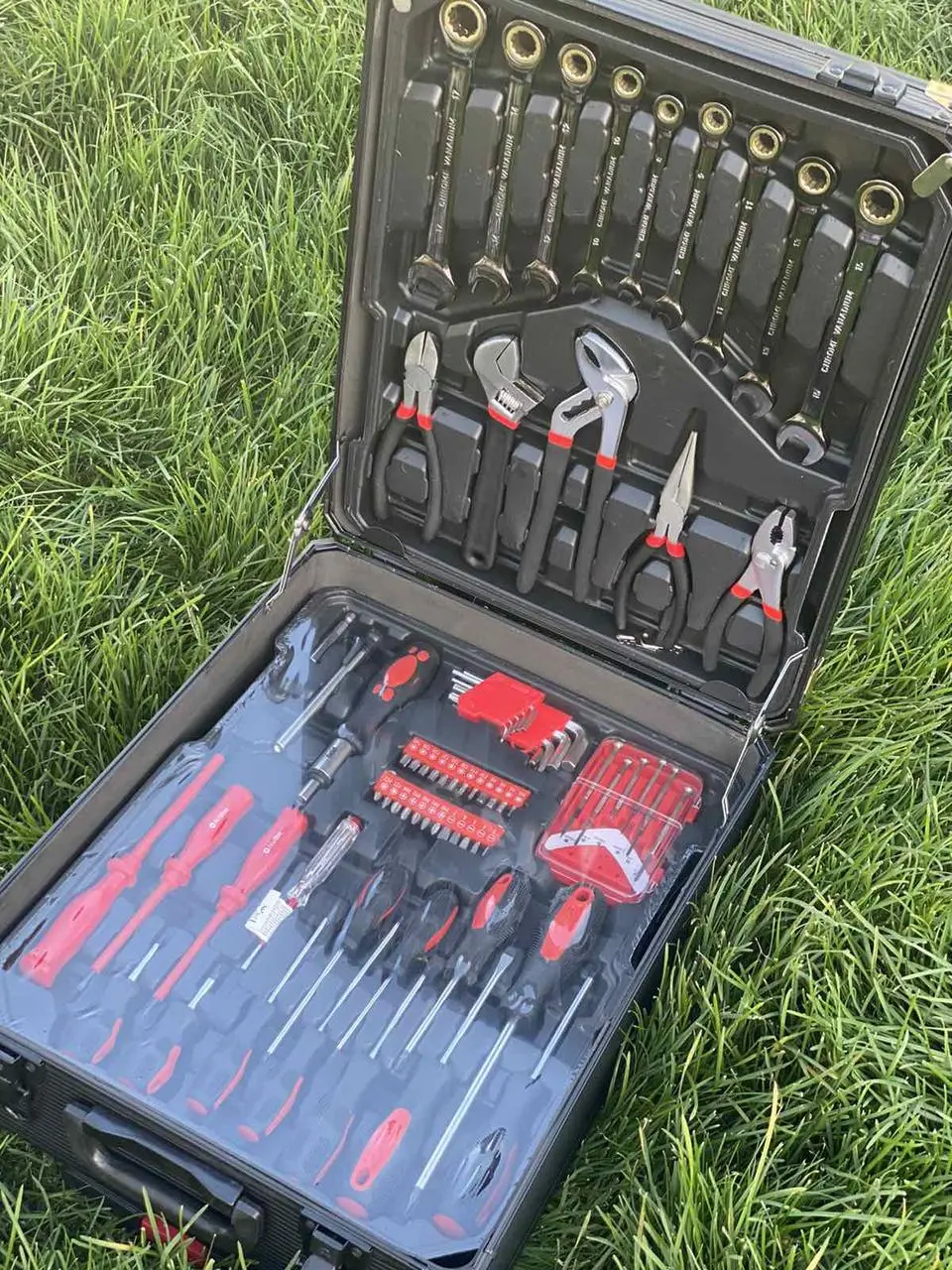 Великий Набір інструментів у валізі Rainberg 399 предметів, інструменти, набір інструментів - Зображення 5