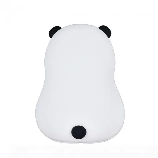 Дитячий нічник Новорічна панда силіконова - Зображення 3