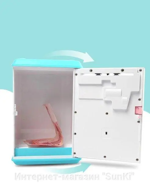 Електронна Скарбничка сейф з відбитком пальця та кодовим замком «BODYGUARD» + купюроприймач - Зображення 3