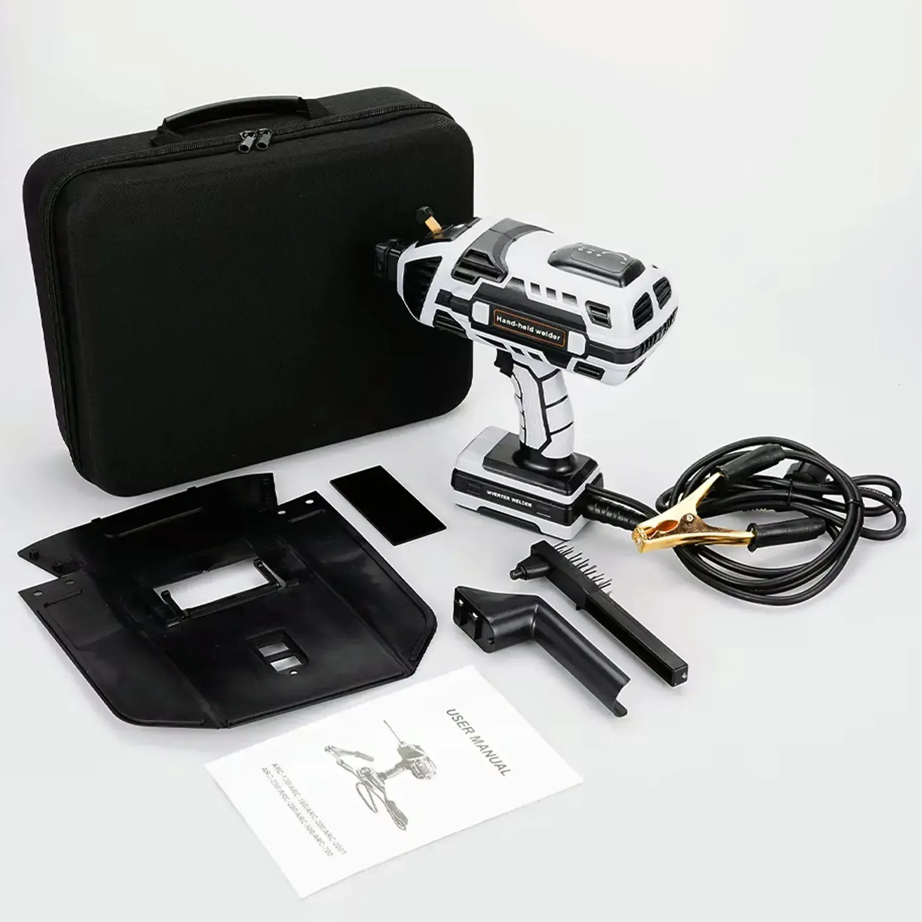 Портативний зварювальний апарат 4600Вт, 220В, в кейсі / Ручний зварювальний інструмент / Електрозварювальний апарат - Зображення 4
