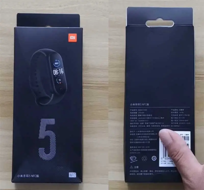 Фітнес браслет Xiaomi Mi Band M5 Смарт годинник для спорту - Зображення 2