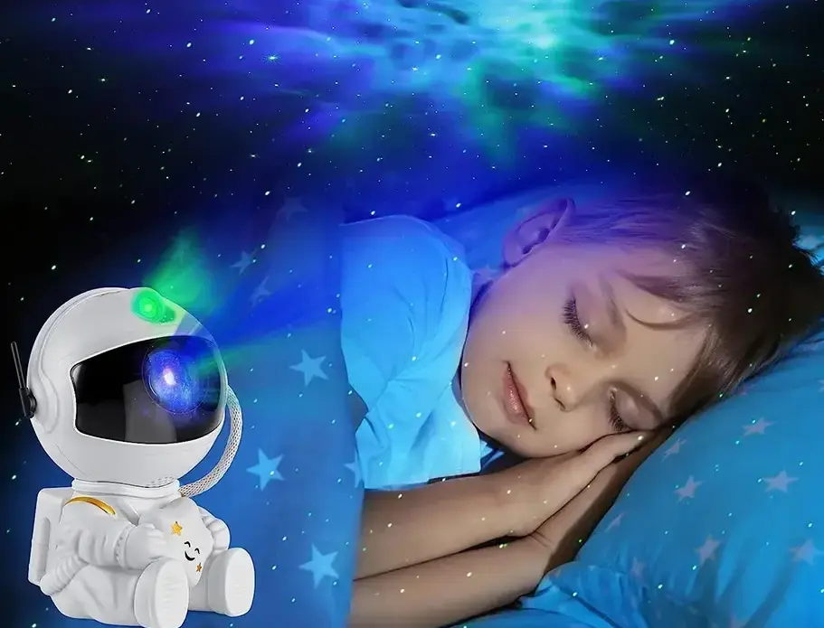 Зірковий проектор Астронавт MINI Farraray Білий Обертання на 360 - Зображення 4