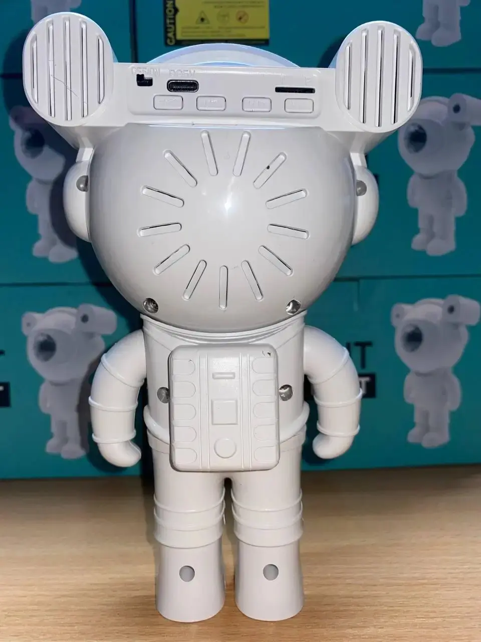 Astronaut Проектор галактики лазерний Астронавт-космонавт, зоряне небо на стелі з пультом Білий - Зображення 9