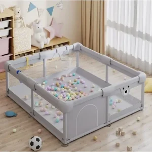 Дитячий манеж-ігрова зона 180×120 см з м’яким дном