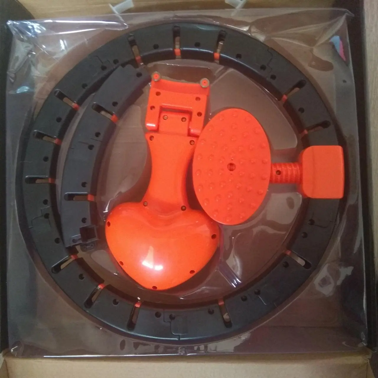 Хулахуп обруч для схуднення, фітнес коло для талії, хула хуп з обтяжувачем Hula Hoop - Зображення 2