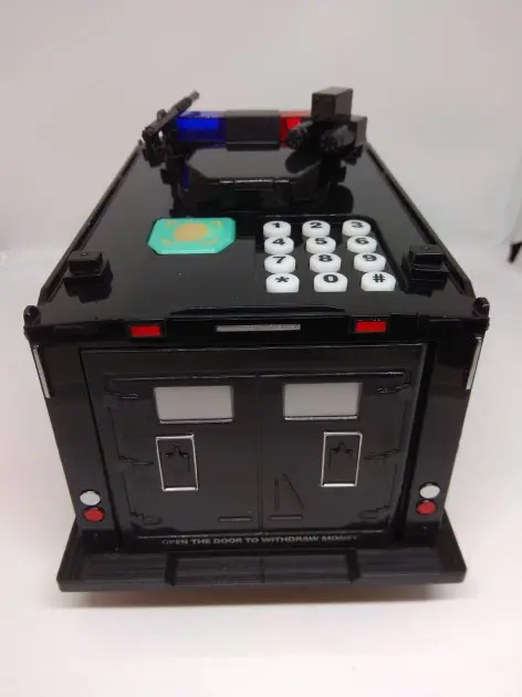 Машинка скарбничка з кодовим замком / Електронна скарбничка сейф - Зображення 6