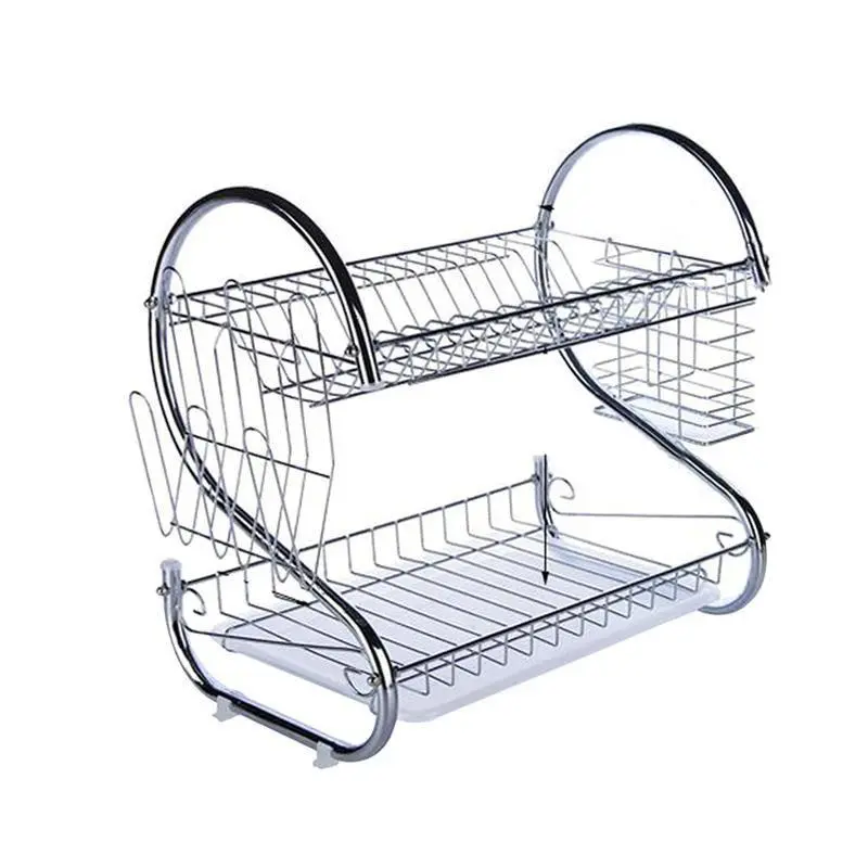 Стійка для зберігання посуду kitchen storage rack, сушарка для посуду - Зображення 3