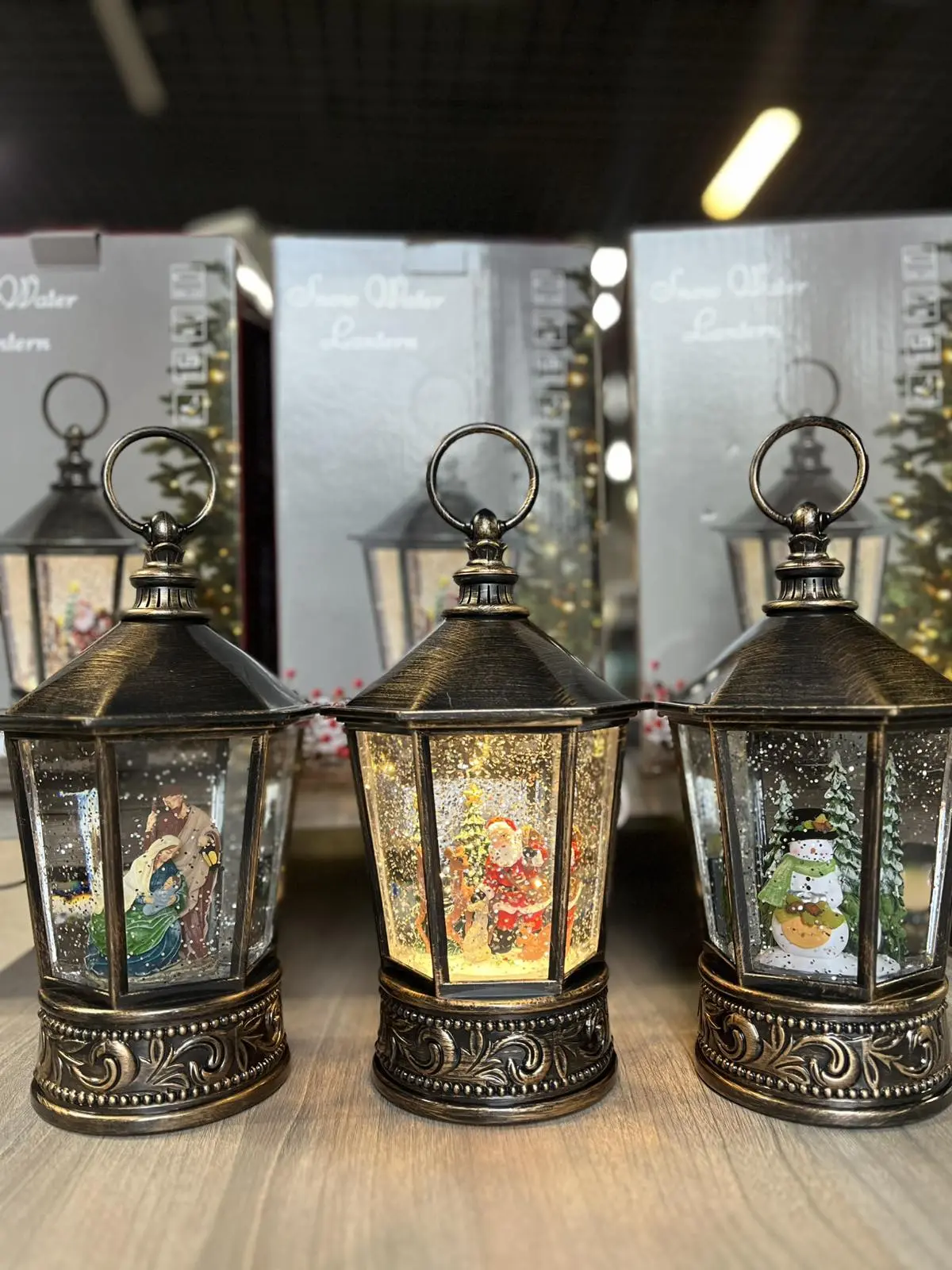 Сніговик Музичний новорічний ліхтар XMAS WDL 24077A - Зображення 8