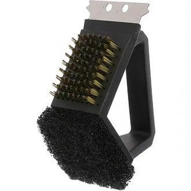 Щітка для чищення барбекю CD-15A із пластиковою ручкою - Зображення 2