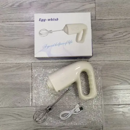 Міксер ручний для яєць UKC Egg-Whisk з трьома швидкостями 20Вт - Зображення 7