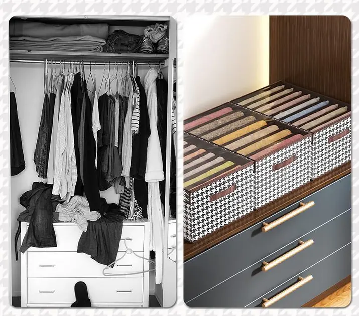 Органайзер для одягу, storage box 17*24*30 AND XL-1049 - Зображення 6