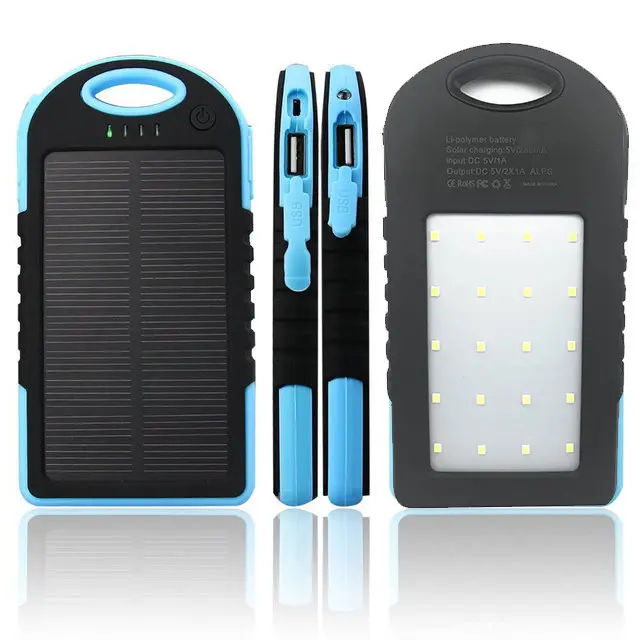 Павер банк Solar Power Bank 30000 mAh. Сонячна батарея Solar Power Bank 30000 mAh