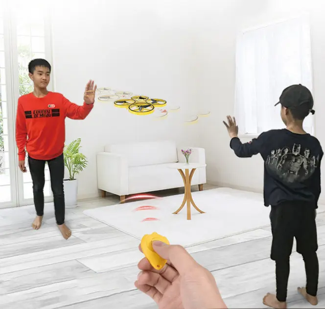 Квадрокоптер Tracker з керуванням від руки жестів, LED підсвічування - Зображення 5