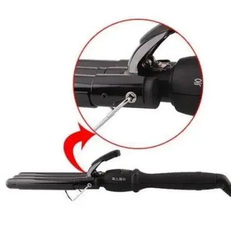 Потрійна плойка для волосся PRO MOZER MZ-6621 - Зображення 3