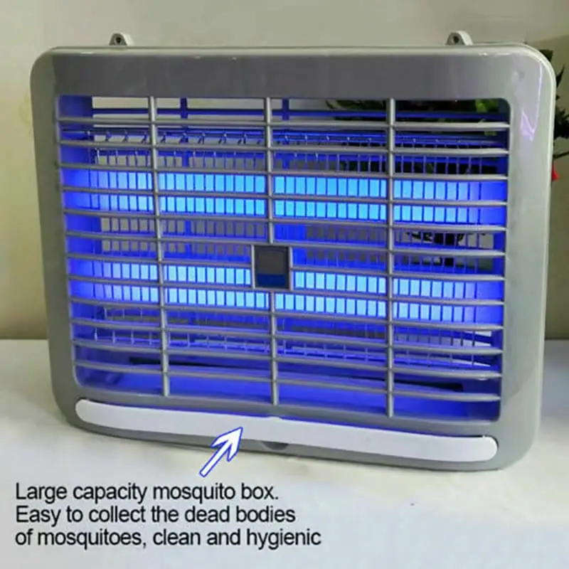 Електричний УФ-лампа-вбивця від комарів, світлодіодний нічник, пастка для комах Mosquito Killer - Зображення 5