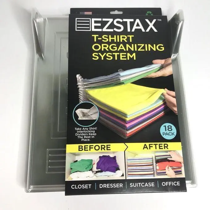 Набір органайзерів для зберігання одягу EZSTAX - Зображення 2
