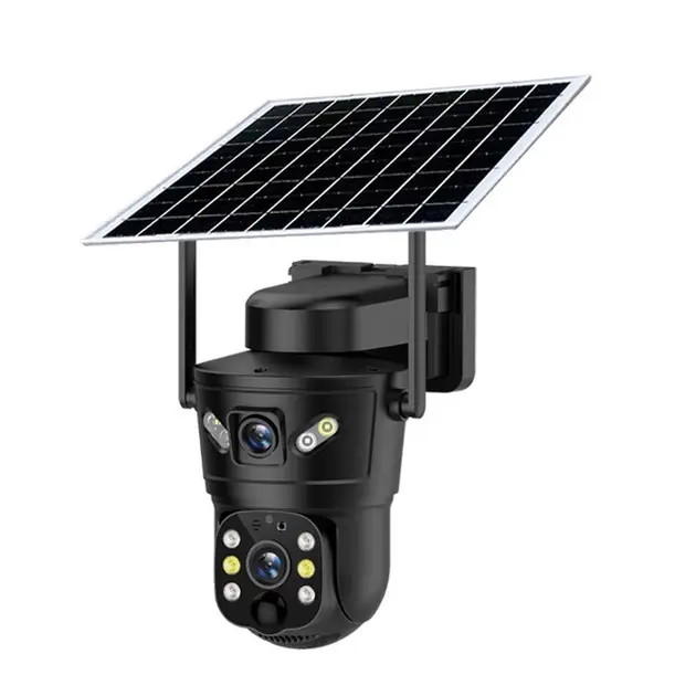 IP камера відеоспостереження RIAS D05 (v380Pro APP) 4G 2 3MP+3MP - Зображення 3