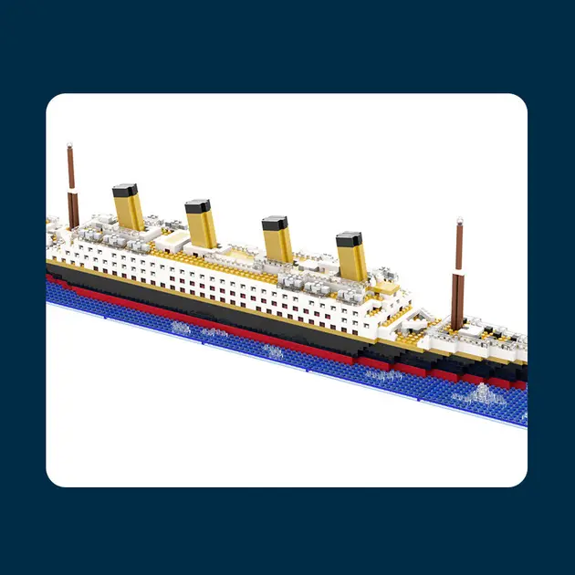 Конструктор корабель Titanic (1878 деталей) - Зображення 2