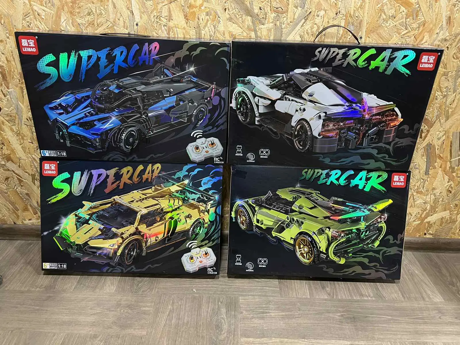 Конструктор LEIBAO автомобіль, Лего конструктор машина на пульті управління - Зображення 8