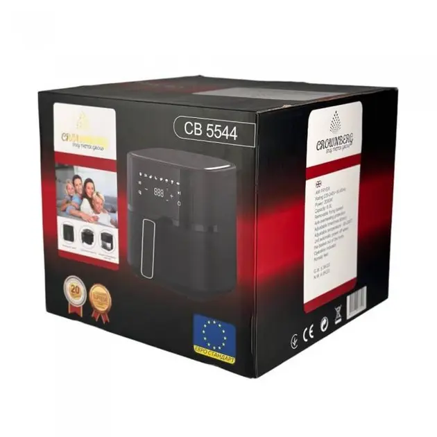 Фритюрниця повітряна 2000 Вт 6л Crownberg CB-5544 - Зображення 3