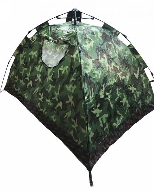 Намет автоматичний місцевий Сіро-блакитний 6-місний - Зображення 4