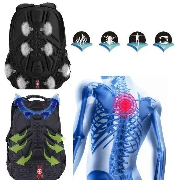 Рюкзак, швейцарський рюкзак, SwissGear 8810, туристичний рюкзак, рюкзак для ноутбука - Зображення 4