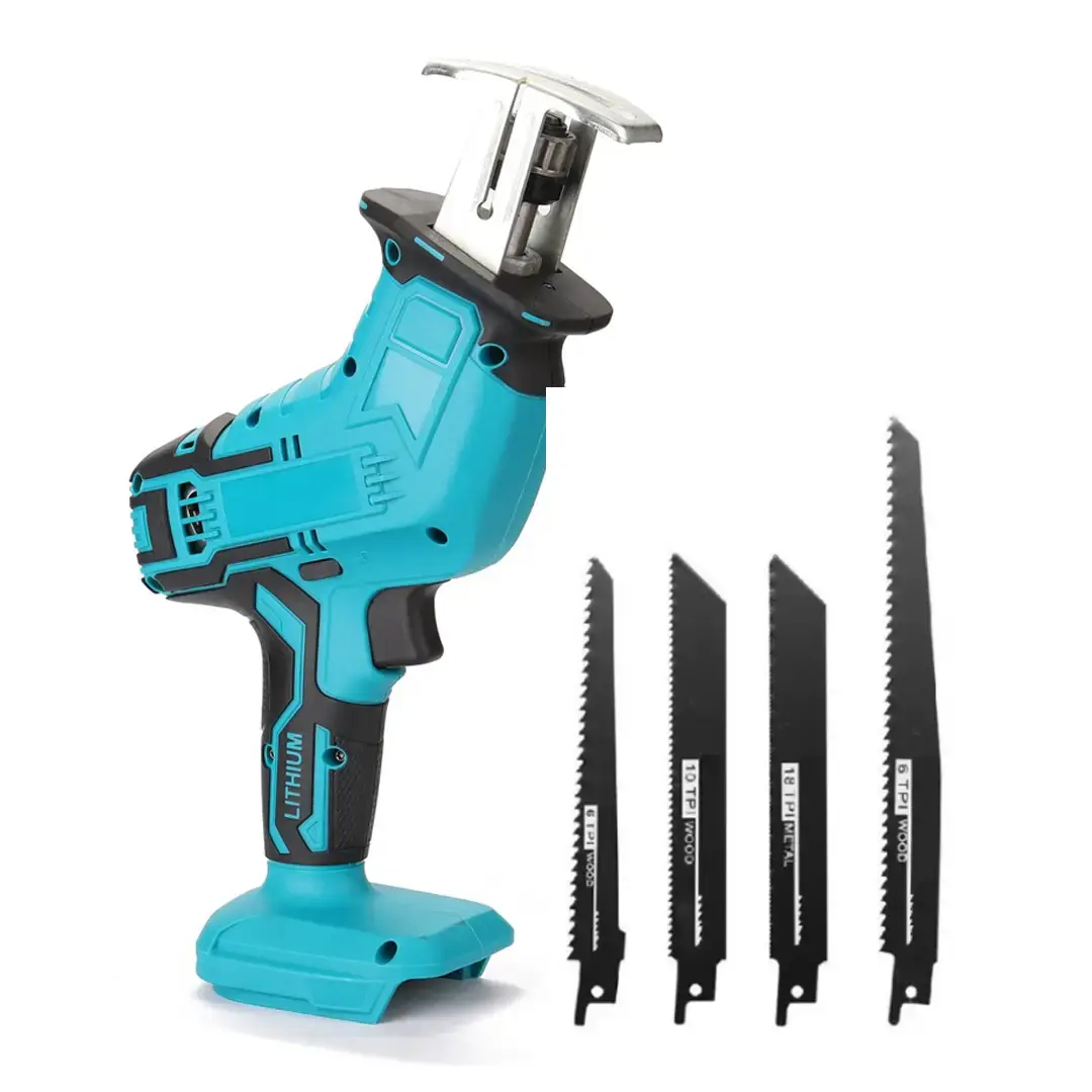 Портативна шабельна пила у валізі LITHIUM 2 акумулятори 48V - Зображення 2