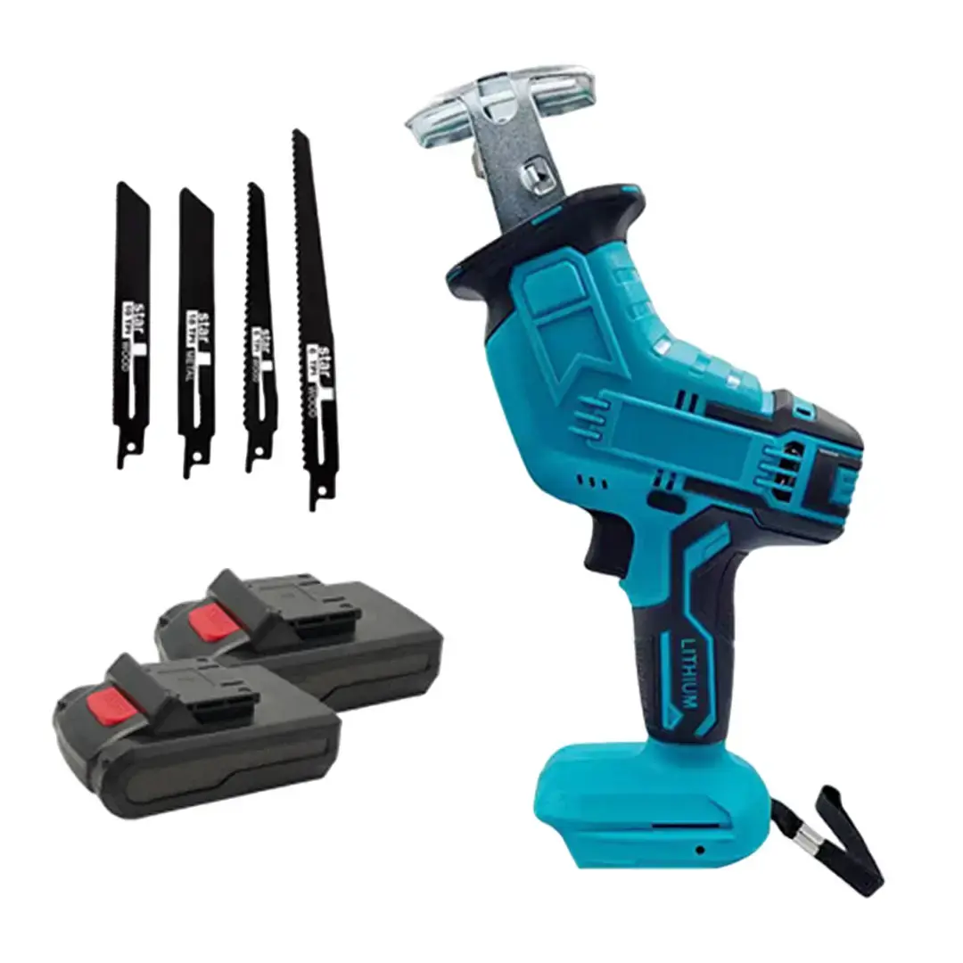 Портативна шабельна пила у валізі LITHIUM 2 акумулятори 48V - Зображення 3