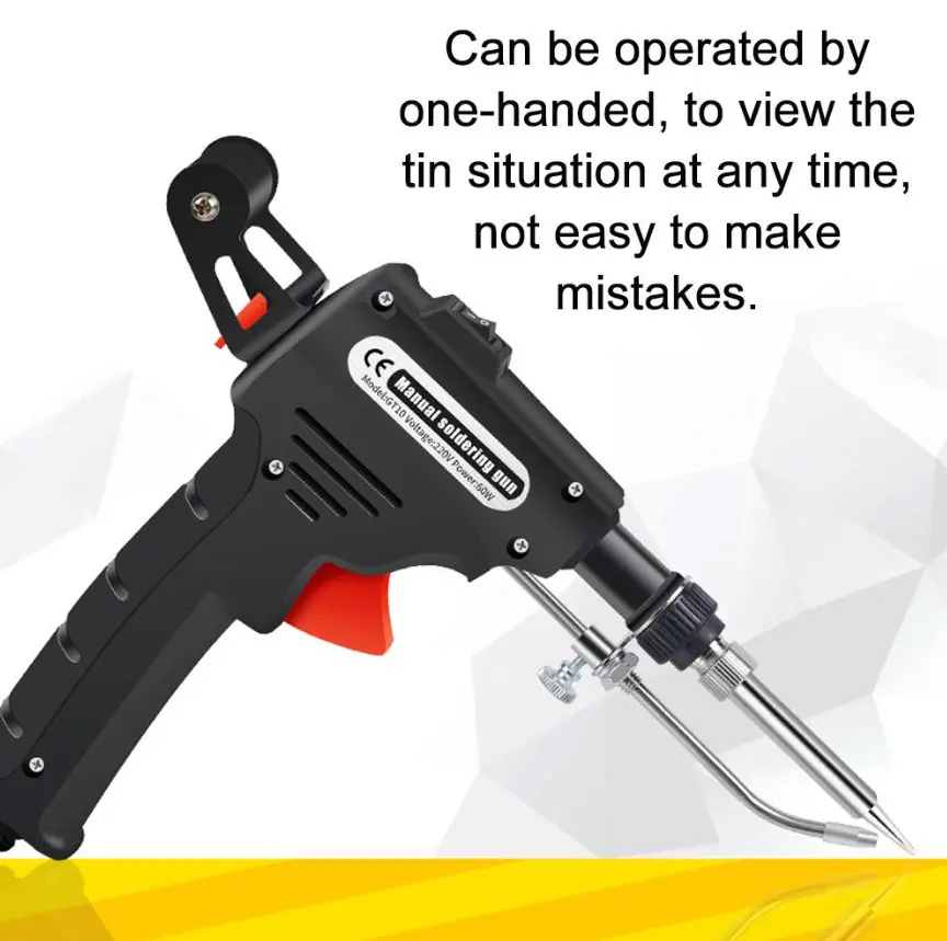 Паяльник із вимикачем живлення, зварювальний ремонтний інструмент із внутрішнім нагріванням - Зображення 3