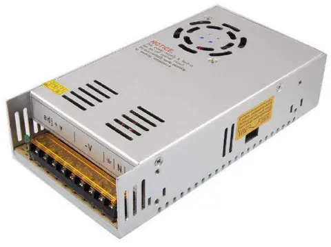 Адаптер / блок живлення 12V 30A, в металевому корпусі / Трансформатор для світлодіодної стрічки - Зображення 6