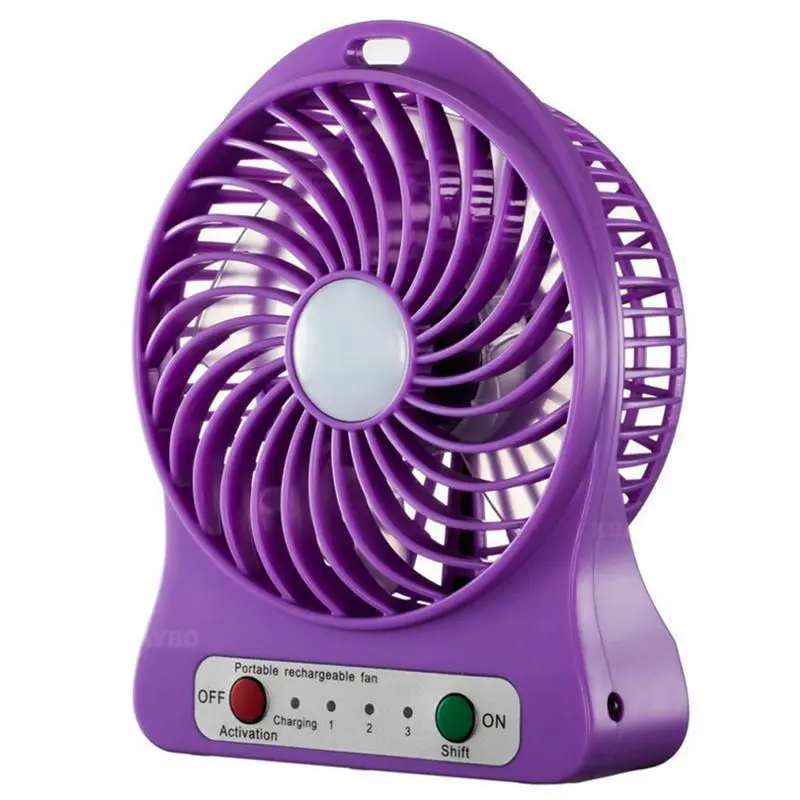 Міні вентилятор mini fan з акумулятором - Зображення 4