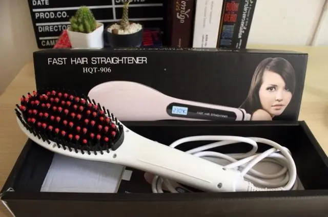Електричний гребінець-випрямляч Fast Hair Straightener HQT-906 - Зображення 4