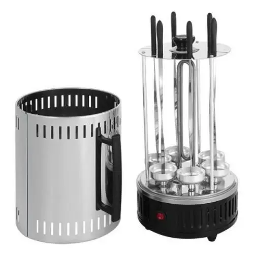 Електрошашличниця Domotec Bbq шашличниця Domotec MS-7781 1000W - Зображення 4