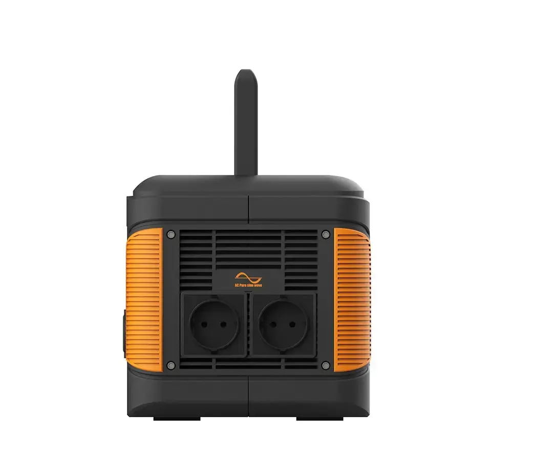 Портативна електоростанція WX1438, 650W (171 000 мАг), USB, Type-C, DC, 2 розетки, ліхтар - Зображення 4