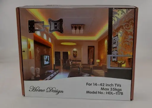 Кронштейн для телевізора з поворотом 14-42 дюйми, Настінне кріплення для TV, кріплення для телевізора - Зображення 6