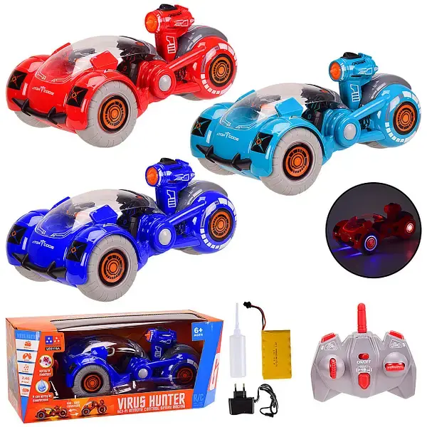 Радіокерований мотоцикл із дезінфектором Virus HUNTER - Зображення 7