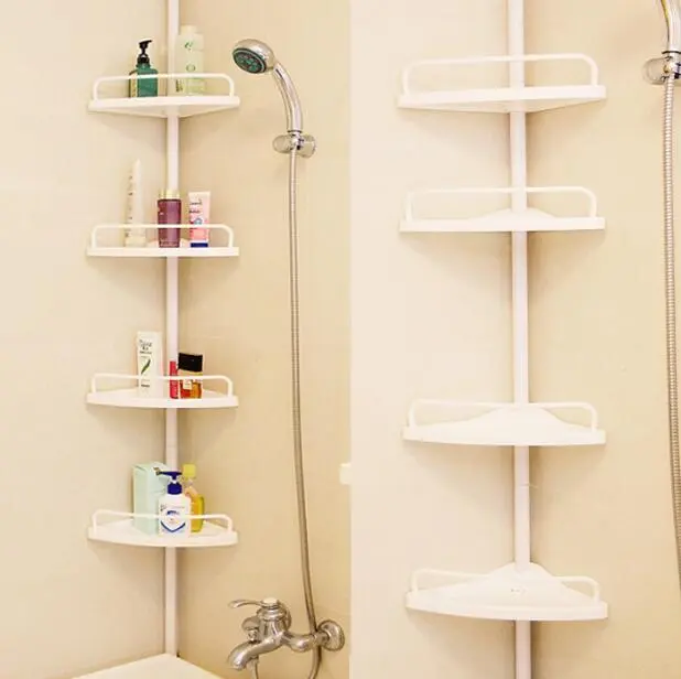 Кутова полиця для ванної кімнати Multi Corner Shelf, металева - Зображення 2