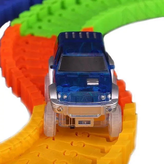 Magic tracks дорога, що світиться, гоночна траса на 360 деталей, меджик трек - Зображення 4