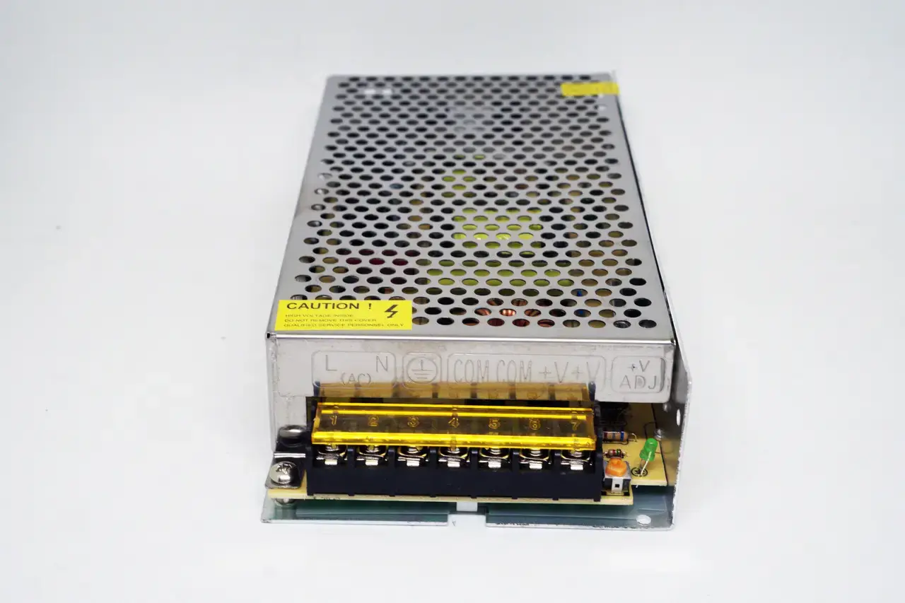 Адаптер / блок живлення 12V 15A, в металевому корпусі / Трансформатор для світлодіодної стрічки - Зображення 5