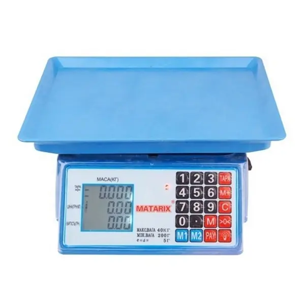 Ваги торговельні MATARIX MX-412 50кг M - Зображення 2