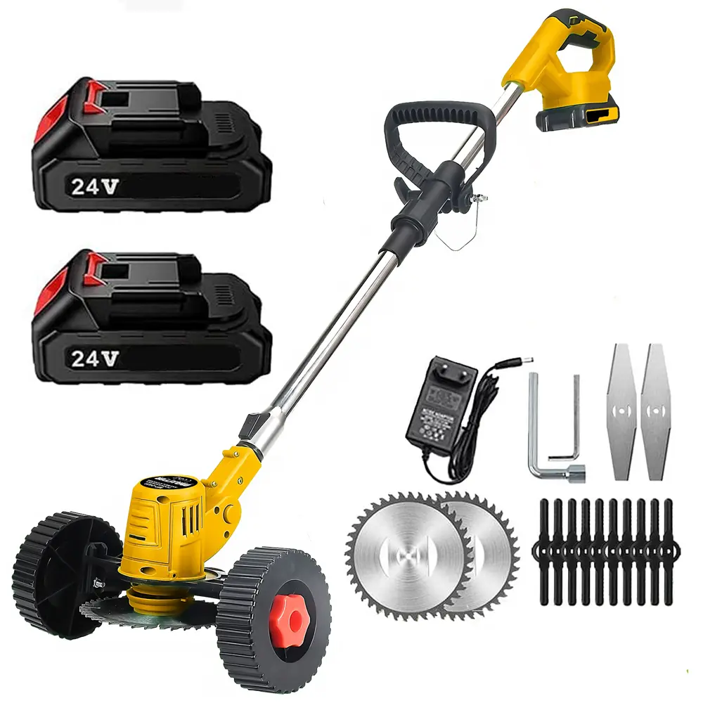 Набір 2в1 Газонокосарка + Пила 24V два акумулятори - Зображення 3